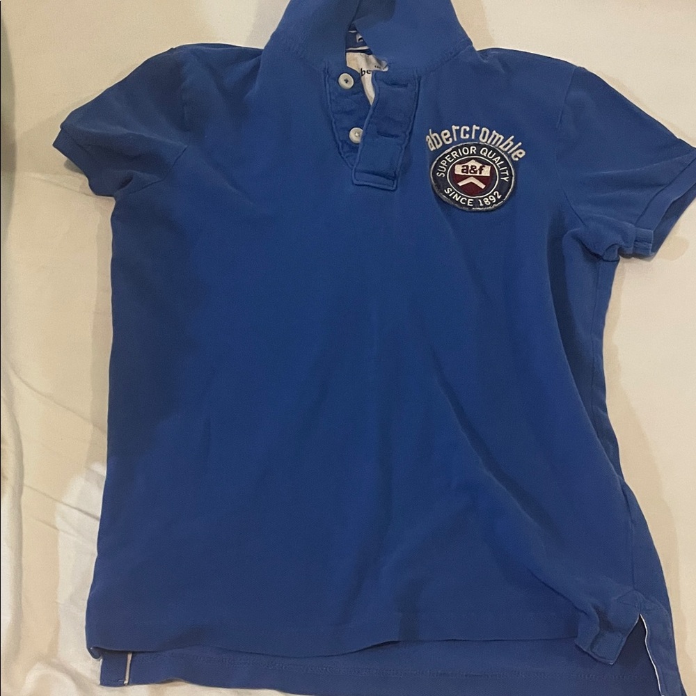 Abercrombie & Fitch Kids Polo in Vibrant Blue